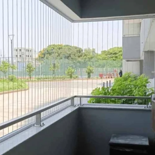 Balcony Invisible Grill Installation Service